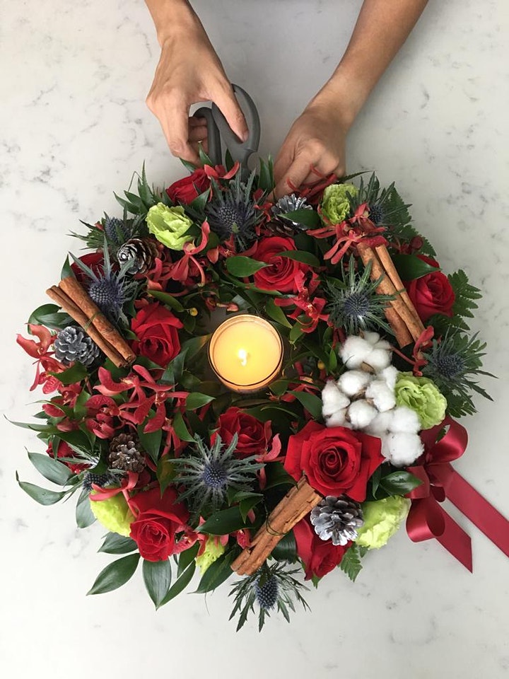 live christmas wreaths for sale